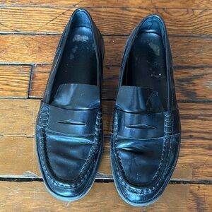 RAG & BONE Black Carter Loafers